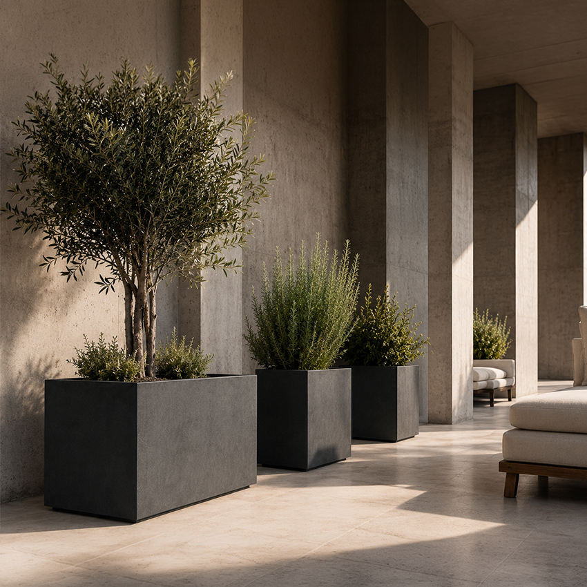Hisar Premium Beton Saksı