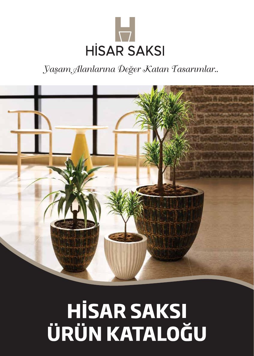 Hisar Saksı katalog sayfası 1